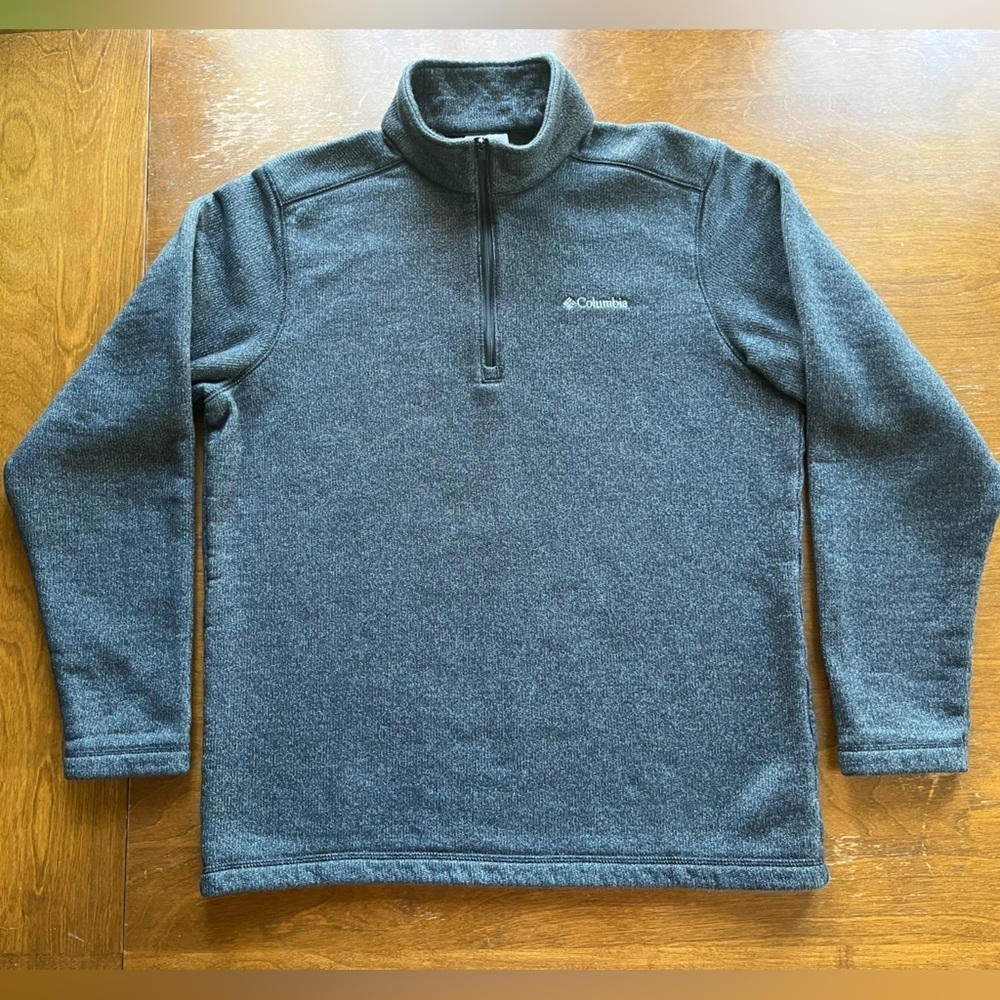 Columbia Men’s Sweater Fleece Half Zip Pullover Medium